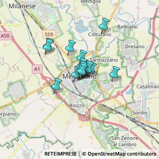 Mappa Via Conciliazione, 20077 Melegnano MI, Italia (0.92438)