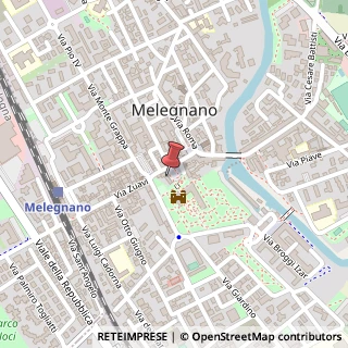 Mappa Piazza Vittoria, 15, 20077 Melegnano, Milano (Lombardia)