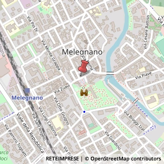 Mappa Via Conciliazione, 16, 20077 Melegnano, Milano (Lombardia)