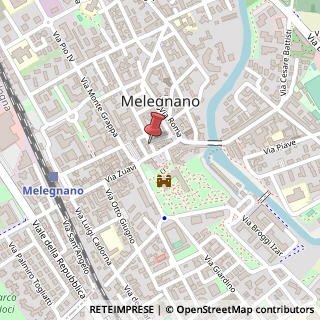 Mappa Via Clateo Castellini, 9, 20077 Locate di Triulzi, Milano (Lombardia)