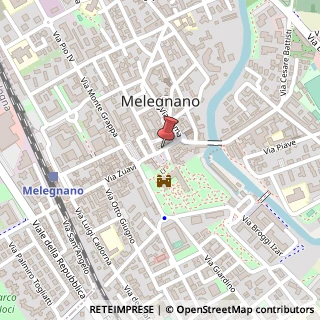 Mappa Via Conciliazione, 8, 20077 Melegnano, Milano (Lombardia)
