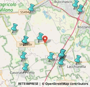 Mappa Piazza A. Moro, 20082 Noviglio MI, Italia (4.87133)