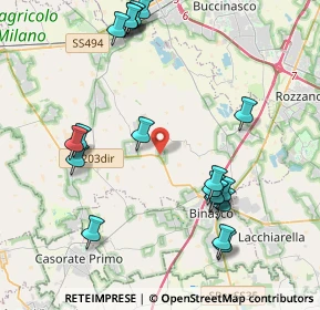 Mappa Piazza A. Moro, 20082 Noviglio MI, Italia (4.6815)
