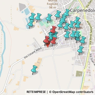 Mappa Via Santa Giulia, 25013 Carpenedolo BS, Italia (0.49821)