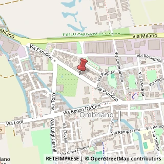 Mappa Via Pandino,  22, 26013 Crema, Cremona (Lombardia)