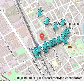 Mappa Via Martiri della Libertà, 20077 Melegnano MI, Italia (0.194)