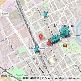Mappa Via Martiri della Libertà, 20077 Melegnano MI, Italia (0.237)