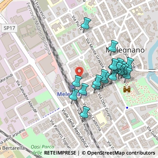 Mappa Via Martiri della Libertà, 20077 Melegnano MI, Italia (0.2245)