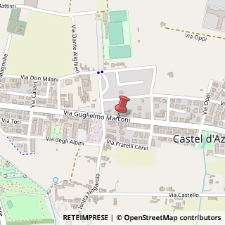 Mappa Via Marconi,  60, 37122 Castel d'Azzano, Verona (Veneto)