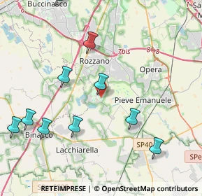 Mappa Via Giotto, 20080 Basiglio MI, Italia (5.16727)