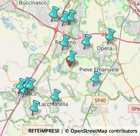 Mappa Via Giotto, 20080 Basiglio MI, Italia (4.48429)