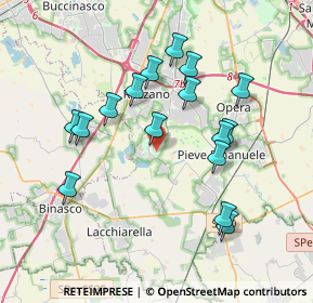 Mappa Via Giotto, 20080 Basiglio MI, Italia (3.57)