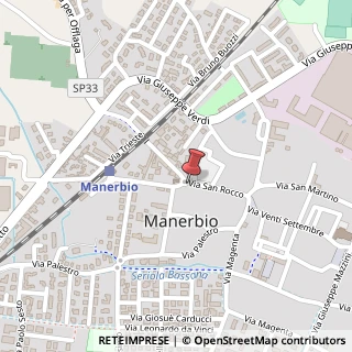 Mappa Via Martiri della Libertà,  4, 25025 Manerbio, Brescia (Lombardia)