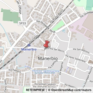 Mappa Viale Stazione,  9, 25025 Manerbio, Brescia (Lombardia)