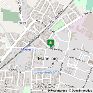 Mappa Via San Rocco, 33, 25025 Manerbio, Brescia (Lombardia)