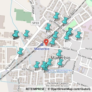 Mappa Via Stazione, 25025 Manerbio BS, Italia (0.2745)