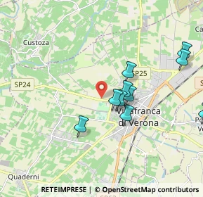 Mappa Via Custoza, 37060 Trevenzuolo VR, Italia (1.98636)