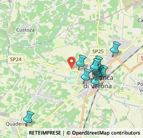 Mappa Via Custoza, 37060 Trevenzuolo VR, Italia (1.59364)