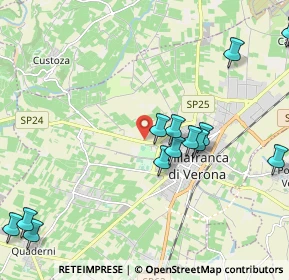 Mappa Via Custoza, 37060 Trevenzuolo VR, Italia (2.56857)