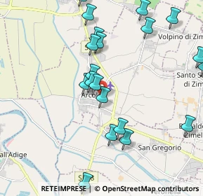 Mappa Via Sanguane, 37040 Arcole VR, Italia (2.24)