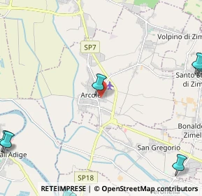 Mappa Via Sanguane, 37040 Arcole VR, Italia (4.015)