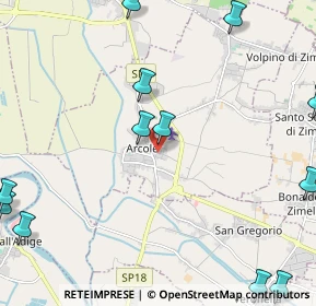 Mappa Via Sanguane, 37040 Arcole VR, Italia (3.17333)