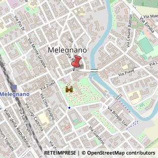 Mappa Via Conciliazione, 7, 20077 Melegnano, Milano (Lombardia)