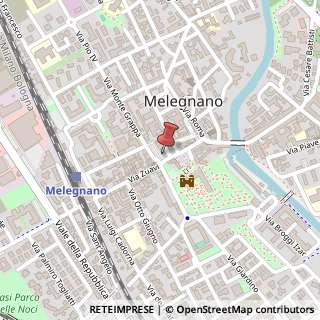 Mappa Piazza 4 Novembre, 2, 20077 Melegnano, Milano (Lombardia)