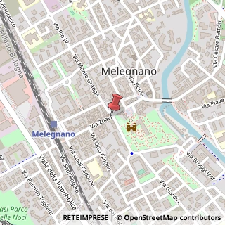 Mappa Via Zuavi, 1, 20077 Melegnano, Milano (Lombardia)