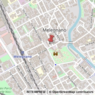 Mappa Via Monte Suello, 6, 20077 Melegnano, Milano (Lombardia)