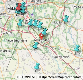 Mappa Piazza IV Novembre, 20077 Melegnano MI, Italia (9.918)