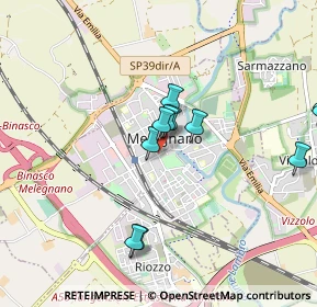 Mappa Piazza IV Novembre, 20077 Melegnano MI, Italia (0.89364)