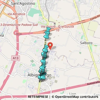 Mappa Via Genova, 35020 Albignasego PD, Italia (0.90867)