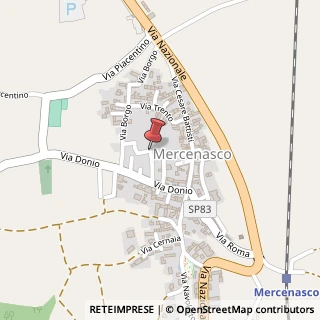 Mappa Via Cialdini,  9, 10138 Mercenasco, Torino (Piemonte)
