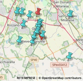 Mappa Locate Di Triulzi, 20085 Locate di Triulzi MI, Italia (3.41765)