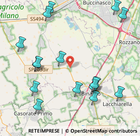 Mappa Via Guido Rossa, 20082 Noviglio MI, Italia (4.96)