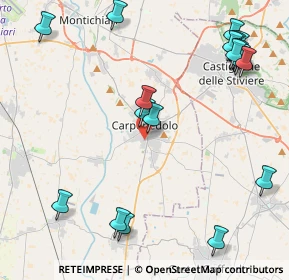 Mappa Via Cavalieri di Vittorio Veneto, 25013 Carpenedolo BS, Italia (5.42579)