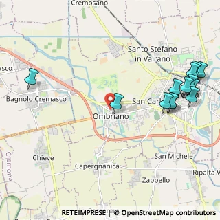 Mappa Via Pandino, 26013 Crema CR, Italia (2.68077)