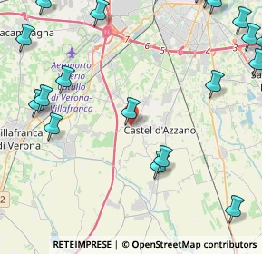 Mappa Via Giuseppe Garibaldi, 37060 Buttapietra VR, Italia (6.4715)