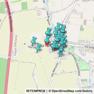 Mappa Via Giuseppe Garibaldi, 37060 Buttapietra VR, Italia (0.28)