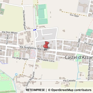 Mappa Via Marconi, 49, 37060 Castel d'Azzano, Verona (Veneto)
