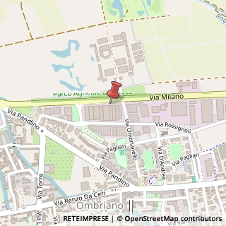 Mappa Via Milano, 55, 26013 Crema, Cremona (Lombardia)