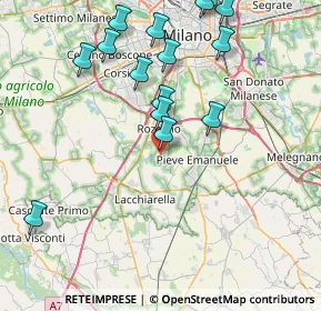 Mappa Piazza Marco Polo, 20080 Basiglio MI, Italia (9.08267)