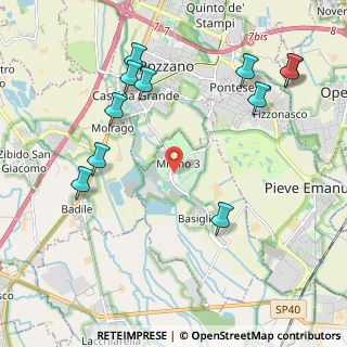 Mappa Piazzetta del Commercio, 20079 Basiglio MI, Italia (2.47909)