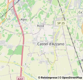 Mappa 37060 Mozzecane VR, Italia (3.1815)