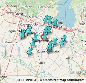 Mappa Via Papa Giovanni XXIII, 25013 Carpenedolo BS, Italia (10.666)