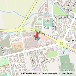 Mappa Via Giorgio La Pira, 18, 26013 Crema, Cremona (Lombardia)