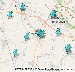 Mappa Via Giuseppe Garibaldi, 25013 Carpenedolo BS, Italia (4.45143)