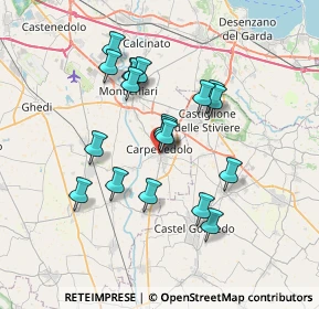 Mappa Via Giuseppe Garibaldi, 25013 Carpenedolo BS, Italia (6.16684)