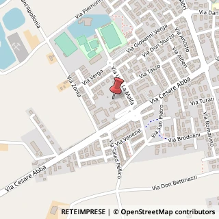 Mappa Via Paolo VI, 8, 25013 Carpenedolo, Brescia (Lombardia)
